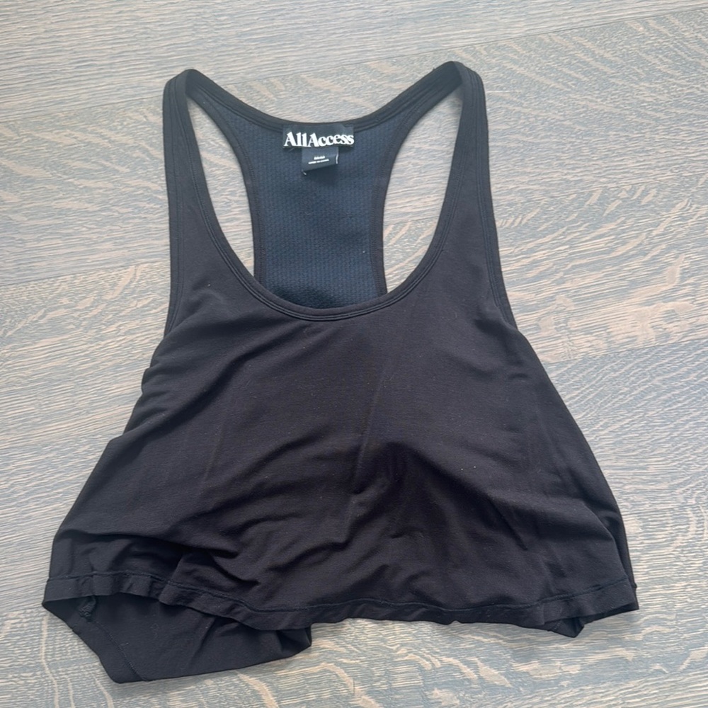 All Access Black Tank Top